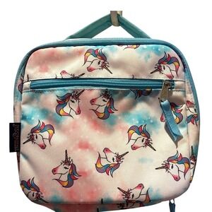JanSport Lunch Break Bag Kids Pink Blue Unicorn Tie Dye Galaxy School Insulated